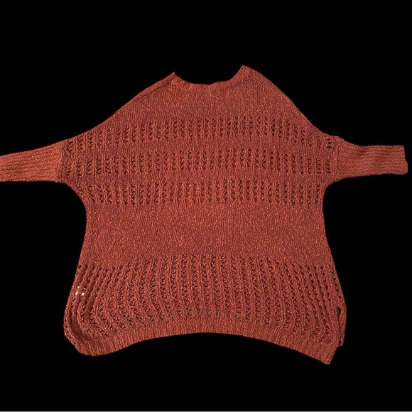 Cozy Casual Women's Rust Knit Sweater - Picture 5 of 5